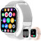 Smartwatch Donna con Chiamate e Risposta, Orologio Donna Messaggi Notifiche WhatsApp, Smart Watch con Cardiofrequenzimetro, Sonno, SpO2, Orologio Fitness Tracker con Contapassi, per Android/iOS