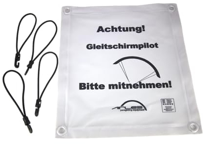 AirLes Gleitschirm XC-Sign PickMeUp Gleitschirm mitfahrgelegenheit/Anhalter Banner
