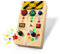 LearnToy Tableau occupé de Jouets Montessori en Bois avec lumières LED - Jouets sensoriels pour Enfants de 3 Ans et Plus - Cadeaux d'anniversaire pour garçons et Filles