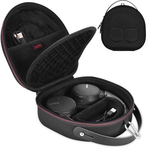ZUJFPL Custodia rigida in EVA compatibile con cuffie wireless JBL Tune 710BT / 720BT / 770NC e Sony WH-CH710N/WH-CH720N/WH-CH702N con cancellazione del rumore, custodia protettiva da viaggio di alta
