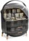 Multi-Function Make Up Case Dustproof Cosmetic Storage Box, Cosmetics Organizer Skin Care Products Jewelry Organizer Case Finishing Box for Bedroom Bathroom Desktop New Version (Transparent Black)