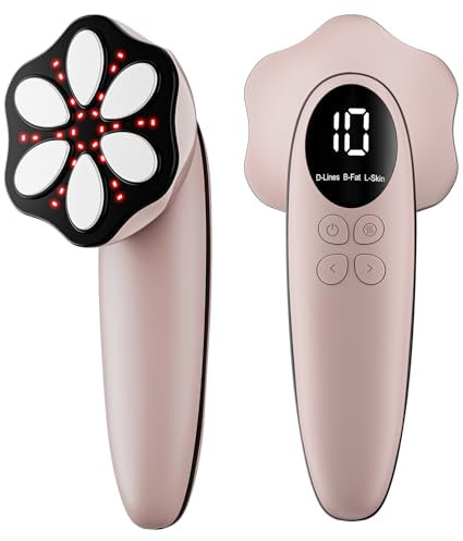 Depsoul Cellulite Massager, Upgraded 6 Heads Body Sculpting Machine 3 in 1 Cordless Electric Handle Massager for Belly, Waist, Arm, Leg and Buttock Massage