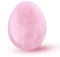 Natural Crystal Healing Stone, Rose Quartz Polished Reiki Thumb Worry Stone for Anxiety Relief Healing Gemstone Oval Pocket Stones Balancing Energy Massage Crystal Gifts for Beginner (Pink)