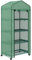 Outsunny Serre de Jardin avec étagères 4 Niveaux, Serre de Balcon, bâche renforcée, châssis en Acier, Porte zippée, pour légumes Plantes Fleurs, intérieur et extérieur, 69 x 50 x 165 cm, Vert