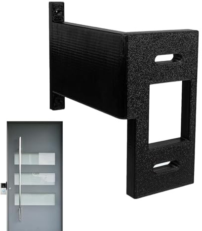 Ring Angle Mount – Adjustable Siding Doorbells Extender | Brick Mounted Wedge Kit For Video Doorbel | Wall Spacer Extension For Better Visibility, Wider Angles And Easy Installation
