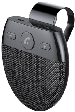 SNAHLPER Freisprecheinrichtung Auto Bluetooth 5.0 für VW Golf 7 Variant Wagen, Kfz Sonnenblenden Freisprechanlage mit Lautsprecher, Unterstützt Siri Voice