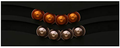 Cafedeco Porte Capsules nespresso Compatible Distributeur capacité 20 (Noir)