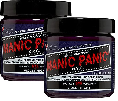 Manic Panic Classic High Voltage Violet Night 118ml X2