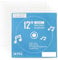 ENVLY® Schallplatten Schutzhüllen 50er Pack - 12 Zoll LP Außenhüllen - 32,5cm Transparente Kunststoff Sleeves