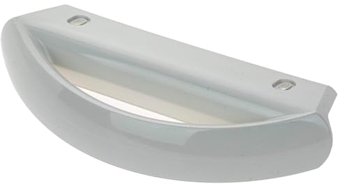 ANAKEL HOME Recambio Tirador de Nevera 2236286056 compatible con Frigoríficos Zanussi Blancos | Distancia entre Agujeros 13,3cm | No incluye Tornillos