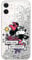 ERT GROUP mobile phone case for Apple Iphone 12 Mini original and officially Licensed Disney pattern Minnie 073 optimally adapted to the mobile phone, with glitter overflow effect