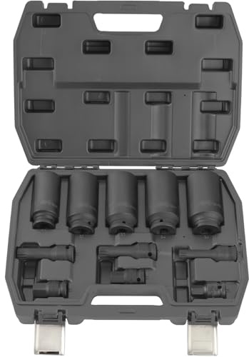 TECPO Visseuse à percussion - Douilles multi-dents M14-M16 - 12 pans - 27-36 mm + 6 pans