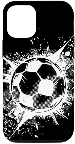 Soccer Ball Splash Football Pitch Case for iPhone 12/12 Pro