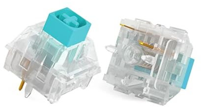 Crystal Robin Box Keyboard Switch Advance Tactile Hand Feel Game Mechanical Keyboard Switches 5Pins DIY RGB/SMD NWPNLXEA(70PCS)
