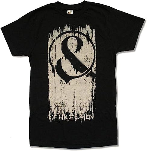 520CHENYONG of Mice Men Brush Strokes T-Shirt Band Music (Small)