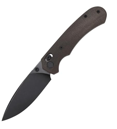 FerraMonster Klappbares Taschenmesser,3.31 154CM Klinge,Erogonomischer Titan Griff,Jagd Überlebensmesser,EDC Messer für Jagd Camping Überleben Outdoor Angeln Wandern (Grün)