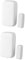 Veemoon 2sets Door Contact Sensor Magnetic Door Sensor Zigbee for App Alerts Home Security System