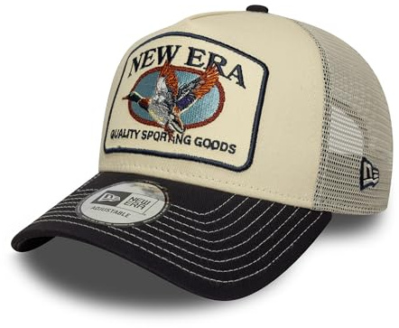 New Era Animal Patch Trucker Adjustable Cap Sporting Goods Beige Schwarz, Size:OneSize