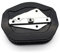 Doppio strato acciaio rinforzato‌ Filtro aria per moto adatto per Harley Davidson Sportster 750 1200L 883 N Iron 2014 2015 2016 2007 2018 2019 2020 Gomma collettore 45° universale‌