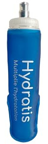 HYDRATIS - Flasque Souple Running 500 ml - Valve à Débit Élevé Anti-Fuite | Améliore l'Hydratation et Favorise l'Énergie - Formule Isotonique - Sport. Récupération. Bien-être