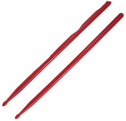 Drum Sticks, Jazz-Drumsticks, mehrfarbig(Red)
