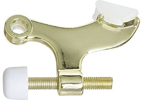 National Hardware N279-695 V227 Hinge Pin Door Stop in Brass