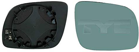 Spiegelglas rechts konvex beheizbar Spiegel blau passt zu VW Golf 4 auch Bora