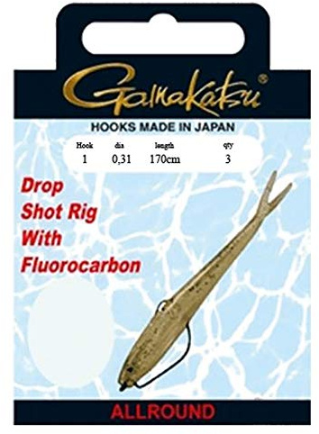 Gamakatsu Bkd-Drop Shot Vorfach W39 170Cm Gr. 3