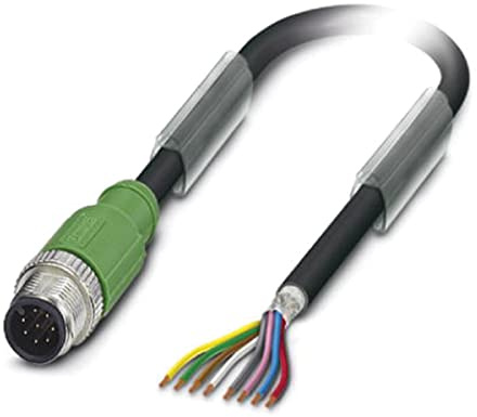 Phoenix Contact SAC konfektioniertes Sensorkabel 8-adrig, Stecker, Länge 1.5m