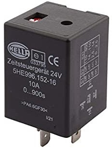 HELLA 5HE 996 152-161 Relé temporizador - 24V - Número de conexiones: 5 - contacto conmutador