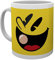 GB eye Pac Man Face Tasse