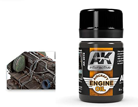 AK-2019 AK Interactive - Aircraft Engine Oil 35ml