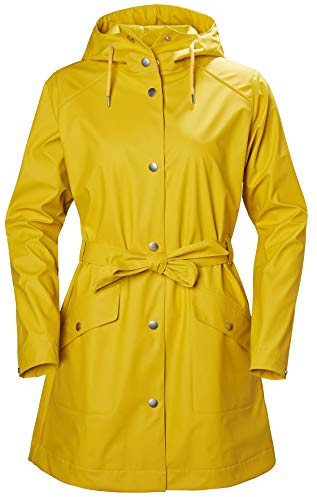 Helly Hansen Donna Cappotto Impermeabile Kirkwall II, M, Giallo essenziale