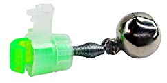 Angel Glöckchen York Bissanzeiger Aalglocke Angelzubehör 10Stk Set (Single / 18mm)