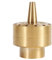 1/4 /1/2/3/4 Springbrunnen-Sprinkler-Kopf, Messingspalten-Wasserdüsen-Sprühkopf für Gartenteich(3/4 )