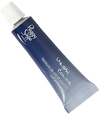 Tinte de pestañas y cejas azul oscuro