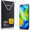 Didisky 2-Unidades Cristal Templado Protector de Pantalla para Redmi Note9, Antihuellas, Sin Burbujas, Fácil de Limpiar, 9H Dureza,Transparente