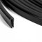 Tintvent Gummi-Kantenverkleidung, schwarz, U-Kanal, PVC-Kunststoff, Metall-Kantenschutz passend für 0,4 cm, 3 m (100 Zoll)