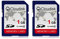 Carte SD cloudisk Carte Flash uhs sdxc Pack de 2 (1GB)