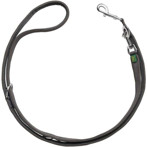 HUNTER Verstellbare Führleine Divo 25/200, braun/grau