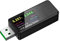 Tester Multimetro USB 3.0 3.7-32V 0-5.1A Voltmetro Amperometro Digitale LCD - Rilevatore di Tensione e Corrente per Caricabatterie e Batterie