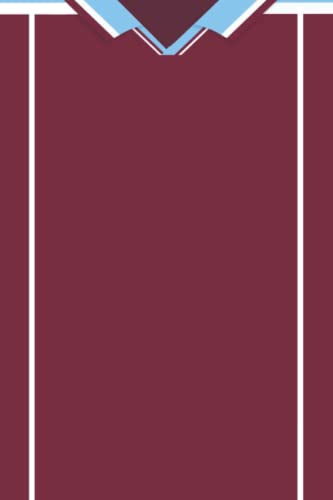 West Ham Retro Kit Journal Notebook (1998 inspired kit)