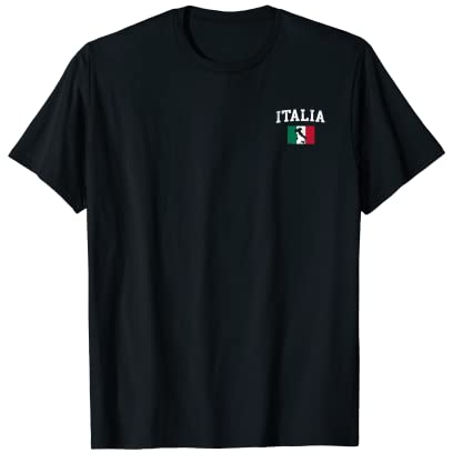 Italien-Liebhaber, italienische Flagge, Italien, für Männer, Frauen, Jugendliche, Kinder T-Shirt