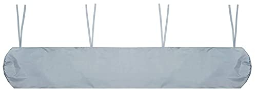 Markisenabdeckung Abdeckung Schutzhülle für Markisen Wasserdicht, Schutzhülle für Markisen Abdeckung Wandmarkise Markise (4M / 13.1Ft,Grau)