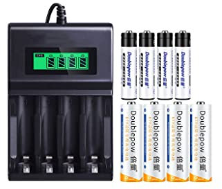 XCC 5 Rechargeable Battery 7 Charger Set Aaaa 5 7 Small Replacement 1.5V Dry Lithium Battery (Size : A)
