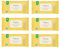 6x Nutmeg Fragrance Free Sensitive Wipes 60 Pack