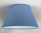 40 cm Cono Pantalla, Tela de Algodón, respaldo de PVC Blanco, Producto Hecho a Mano, para Lámpara de Mesa, Lámpara de Pie (Azul Claro)