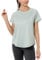 Gyabnw Sportshirt Damen Kurzarm Sport Oberteile Locker Laufshirt Leichtes Funktionsshirt Fitness Yoga