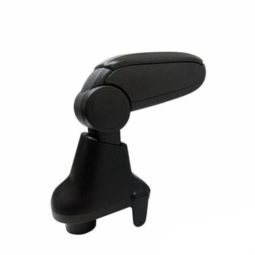 OMAC Accoudoir Compatible avec Renault Clio IV 2012-2020 Vinyl Abs Noir