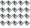 Schornstein-U-Muttern aus Metall, Drehzahl-Verschlüsse, Drehzahl-Verschlüsse, Befestigungen, Paneele, M5, M6, M8 (M5)